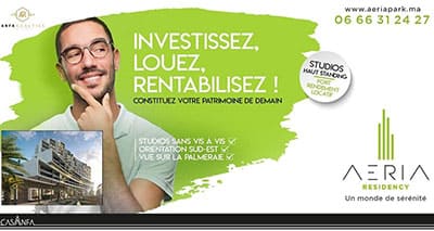 Boostez vos rendements locatifs en optant pour les studios AERIA PARK