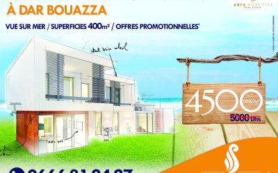 10 lots de terrain exceptionnels pour votre villa en front de mer